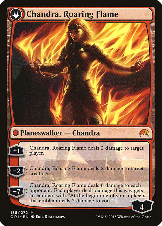 Chandra, Fire of Kaladesh (ORI-135) - Magic Origins: (originpwdfc)