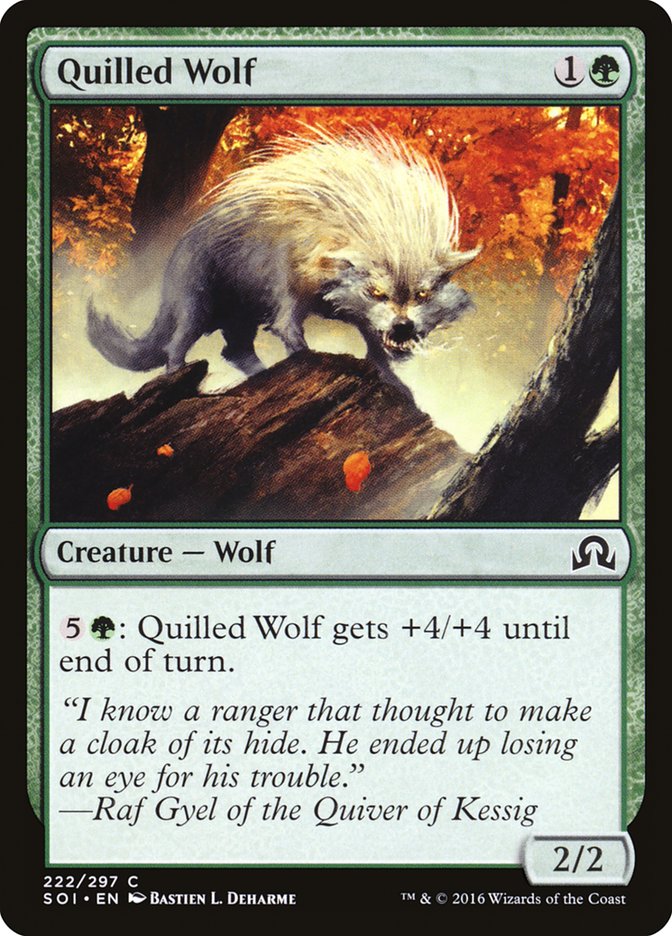 Quilled Wolf [Shadows over Innistrad] | The CG Realm