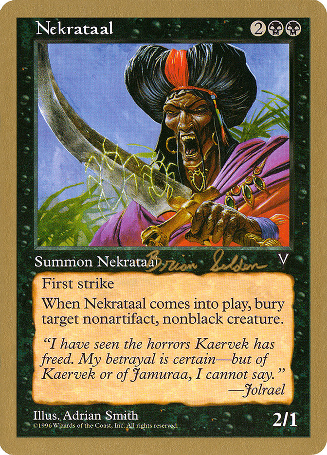 Nekrataal (Brian Selden) [World Championship Decks 1998] | The CG Realm