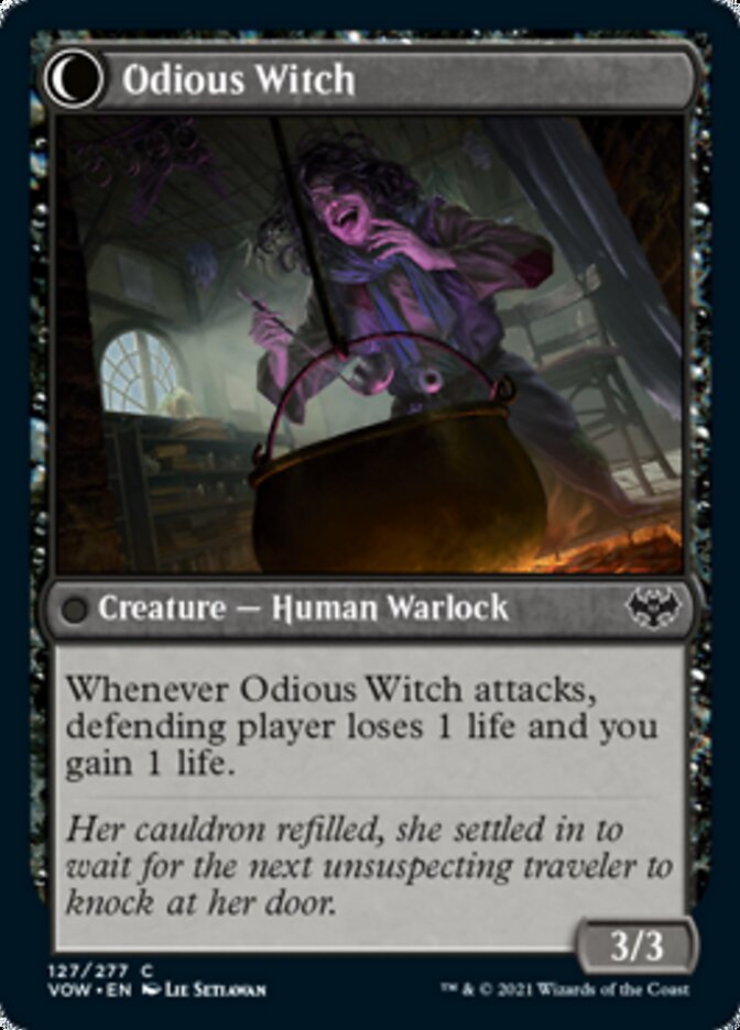 Ragged Recluse (VOW-127) - Innistrad: Crimson Vow: (Double Faced Transform)