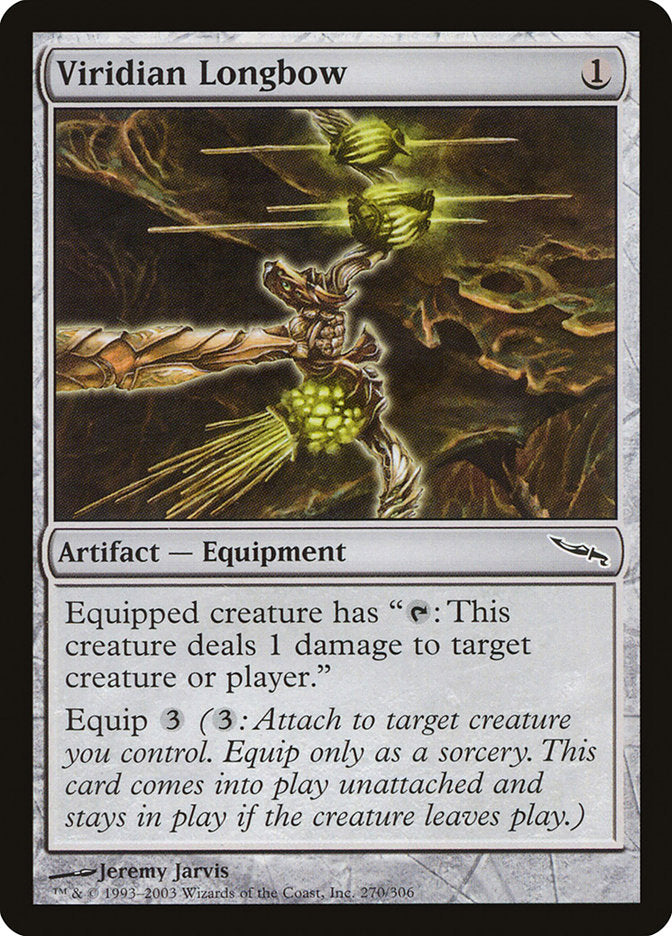 Viridian Longbow [Mirrodin] | The CG Realm