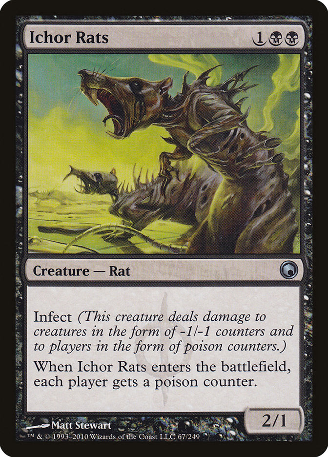 Ichor Rats [Scars of Mirrodin] | The CG Realm