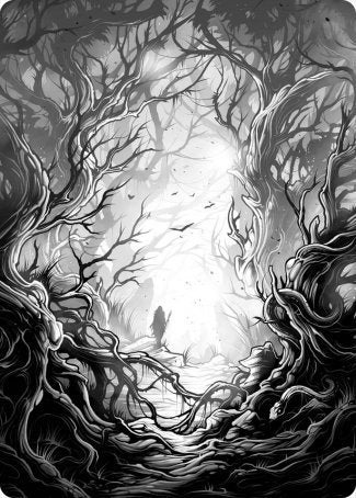 Forest 1 Art Card [Innistrad: Midnight Hunt Art Series] | The CG Realm