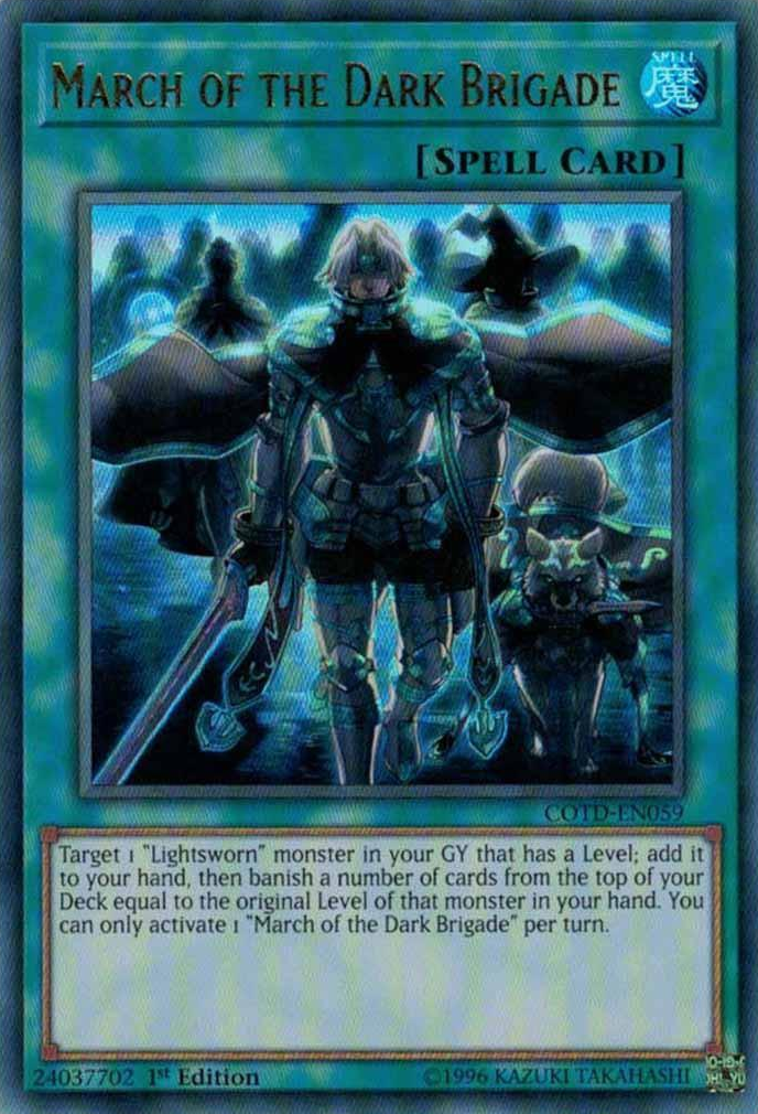 March of the Dark Brigade [COTD-EN059] Ultra Rare | The CG Realm