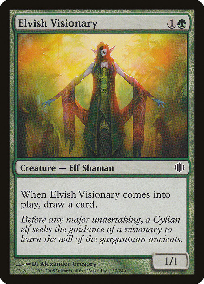 Elvish Visionary [Shards of Alara] | The CG Realm