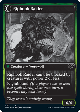 Hookhand Mariner (DBL-470) - Innistrad: Double Feature: (Double Faced Transform)