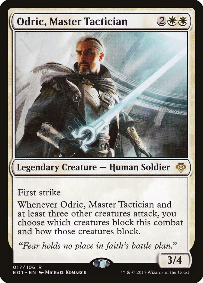 Odric, Master Tactician [Archenemy: Nicol Bolas] | The CG Realm