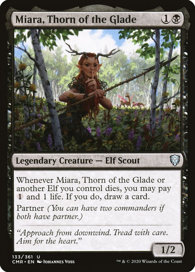 Miara, Thorn of the Glade [Commander Legends] | The CG Realm