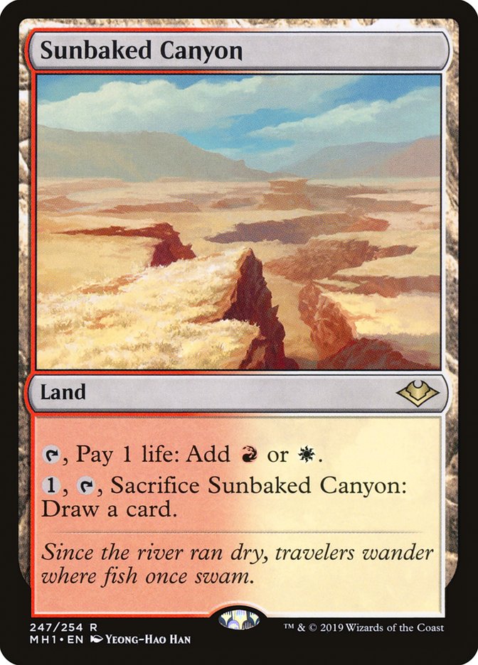 Sunbaked Canyon [Modern Horizons] | The CG Realm