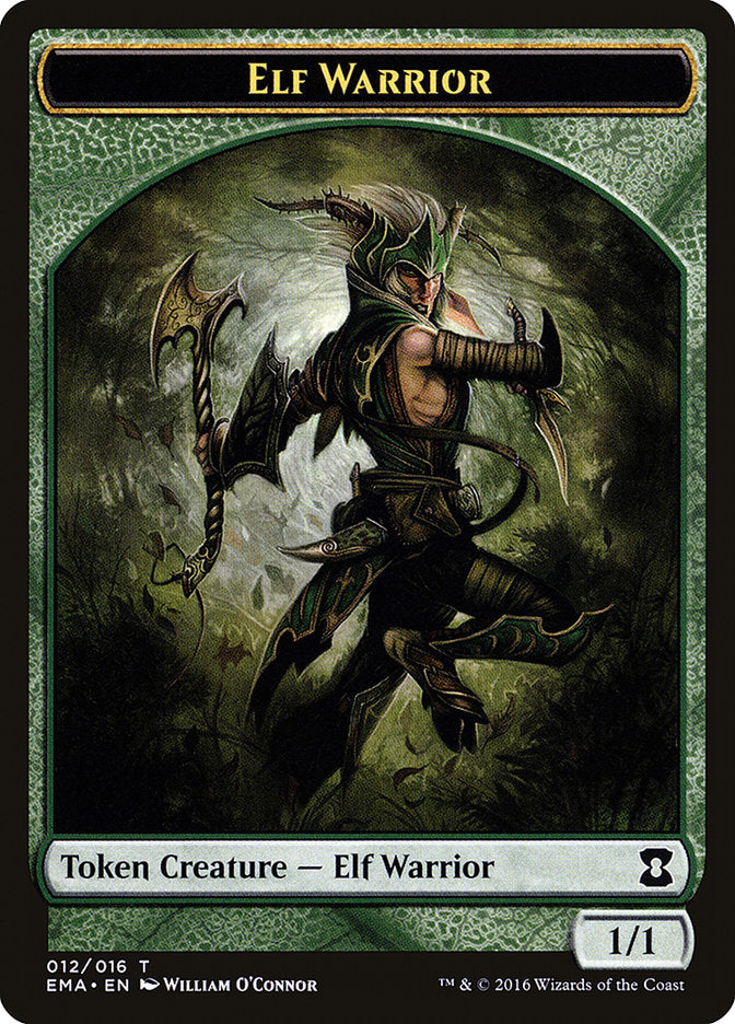 Elf Warrior Token [Eternal Masters Tokens] | The CG Realm