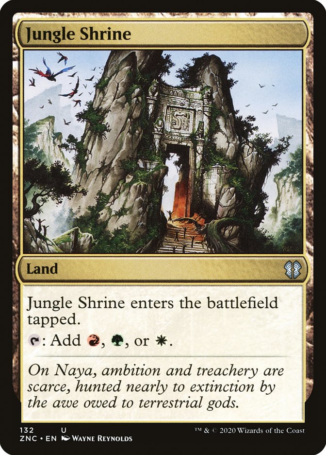 Jungle Shrine [Zendikar Rising Commander] | The CG Realm