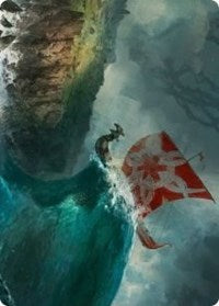 Run Ashore Art Card [Kaldheim Art Series] | The CG Realm