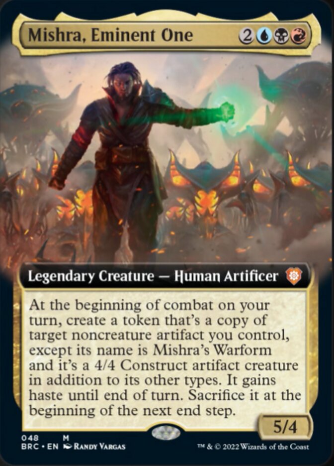 Mishra, Eminent One (Extended Art) [The Brothers' War Commander] | The CG Realm