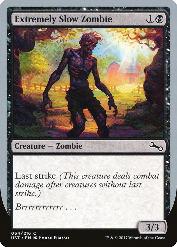 Extremely Slow Zombie ("Brrrrrrrrrrrr...") [Unstable] | The CG Realm