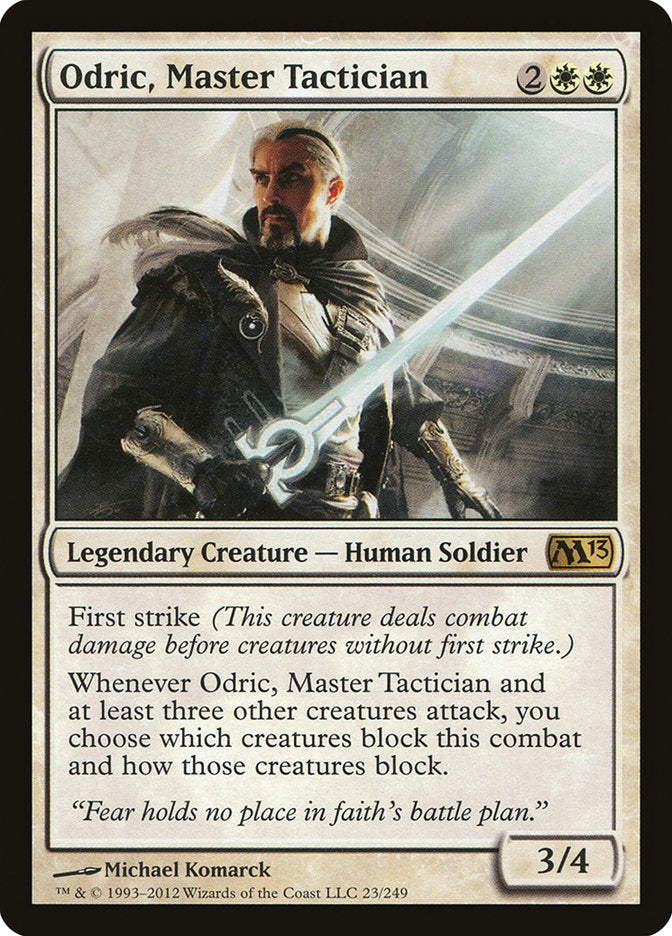 Odric, Master Tactician [Magic 2013] | The CG Realm