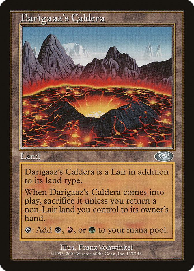 Darigaaz's Caldera [Planeshift] | The CG Realm