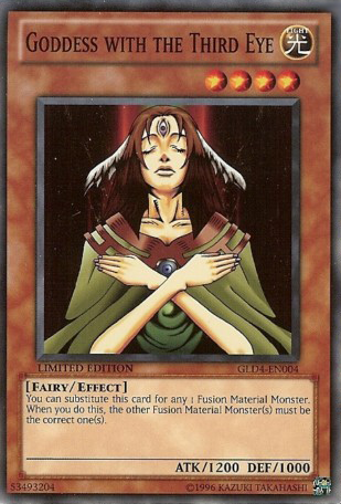 Goddess with the Third Eye [GLD4-EN004] Common | The CG Realm