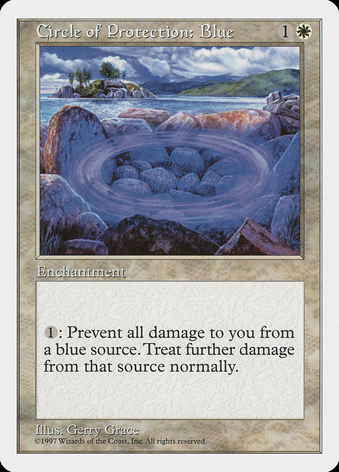Circle of Protection: Blue [Fifth Edition] | The CG Realm