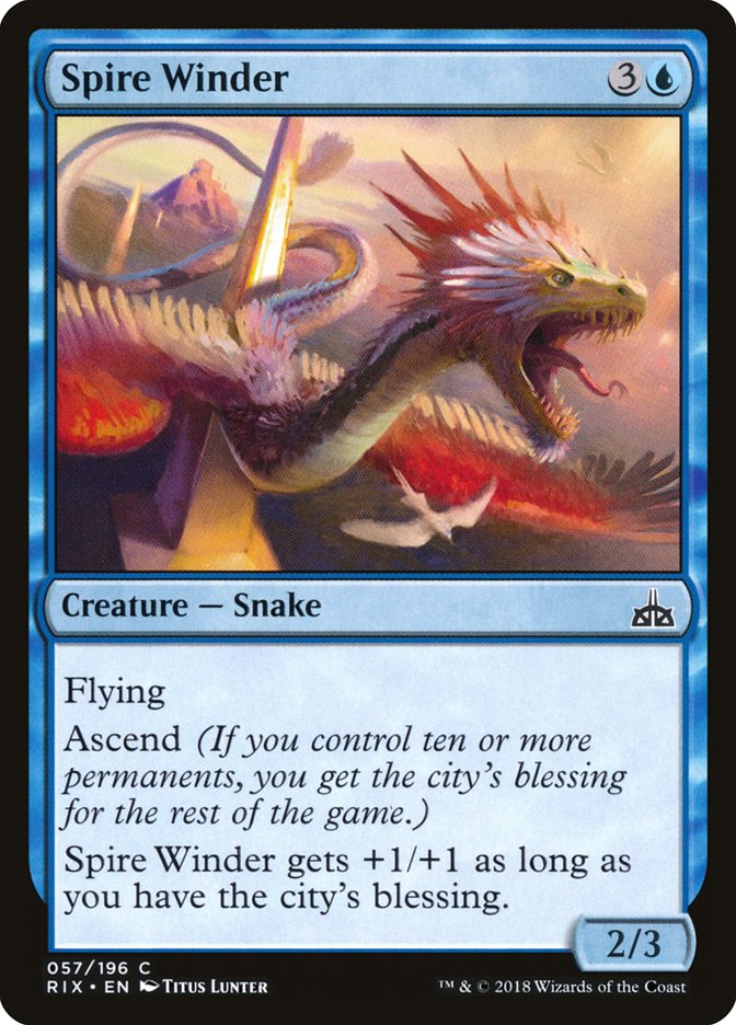 Spire Winder [Rivals of Ixalan] | The CG Realm