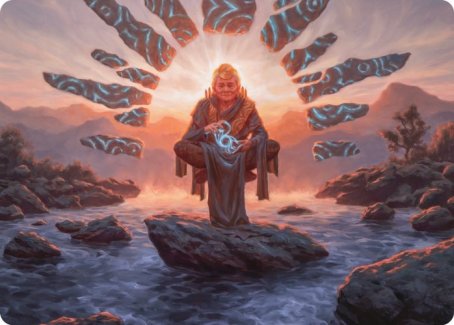 Jadzi, Oracle of Arcavios Art Card [Strixhaven: School of Mages Art Series] | The CG Realm