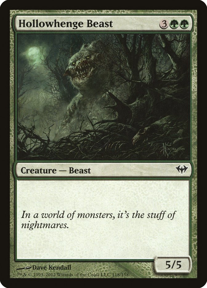 Hollowhenge Beast [Dark Ascension] | The CG Realm