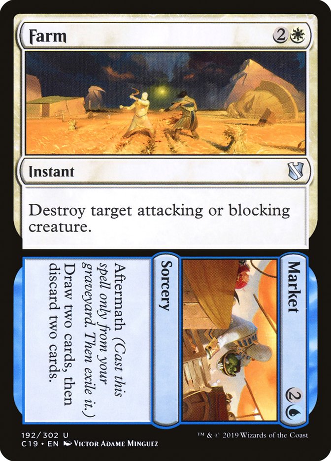 Farm // Market [Commander 2019] | The CG Realm