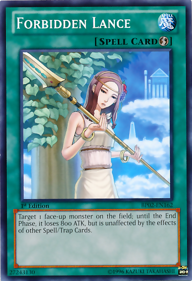 Forbidden Lance [BP02-EN162] Common | The CG Realm