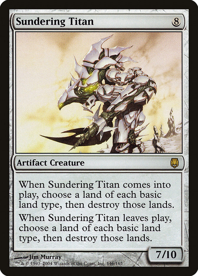 Sundering Titan [Darksteel] | The CG Realm