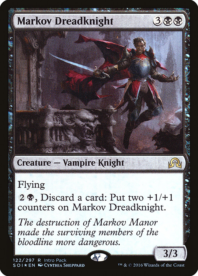 Markov Dreadknight (Intro Pack) [Shadows over Innistrad Promos] | The CG Realm