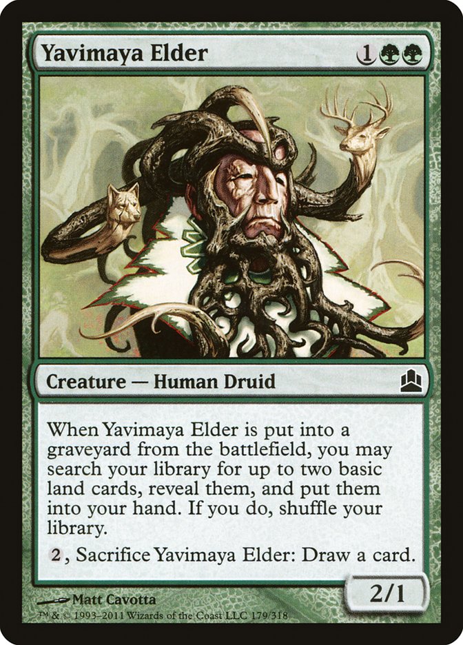 Yavimaya Elder [Commander 2011] | The CG Realm