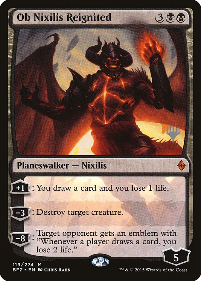 Ob Nixilis Reignited (Promo Pack) [Battle for Zendikar Promos] | The CG Realm