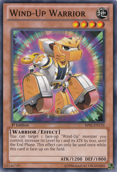 Wind-Up Warrior [BP01-EN170] Common | The CG Realm