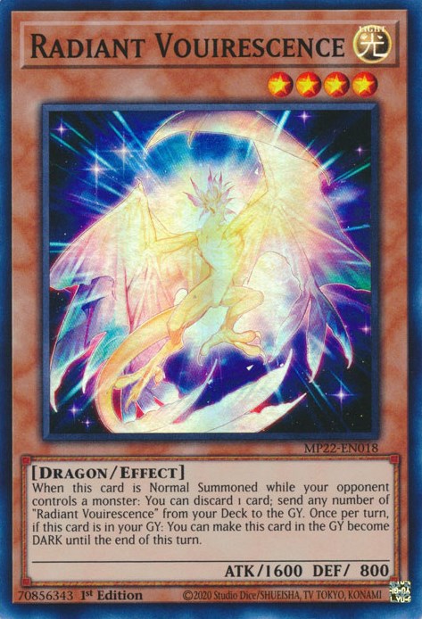 Radiant Vouirescence [MP22-EN018] Super Rare | The CG Realm