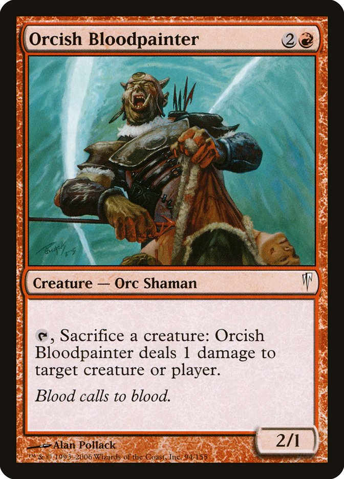 Orcish Bloodpainter [Coldsnap] | The CG Realm