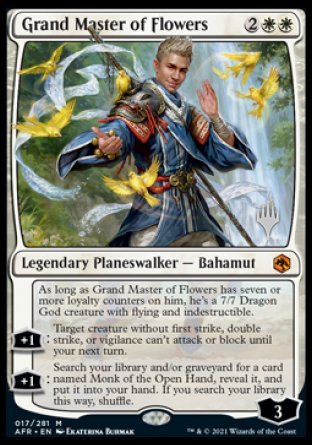 Grand Master of Flowers (Promo Pack) [Dungeons & Dragons: Adventures in the Forgotten Realms Promos] | The CG Realm