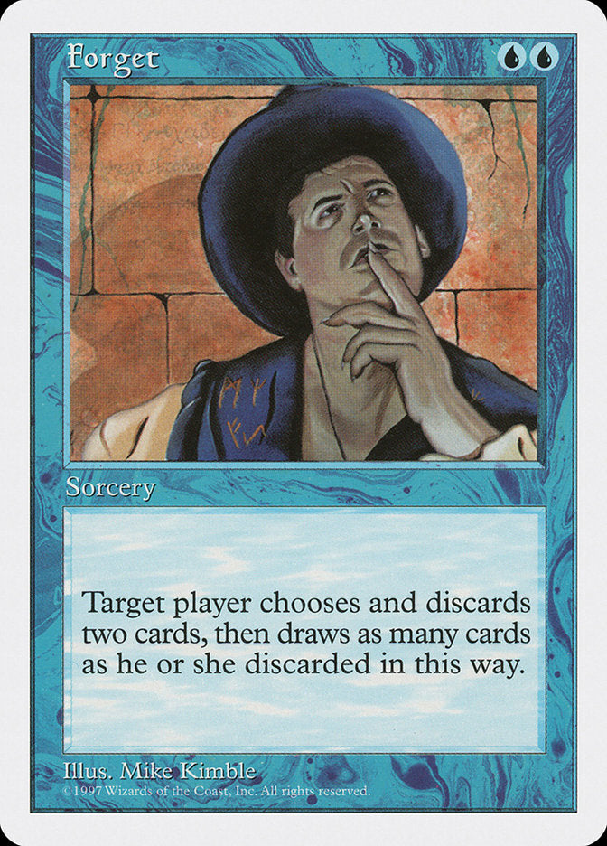 Forget [Fifth Edition] | The CG Realm
