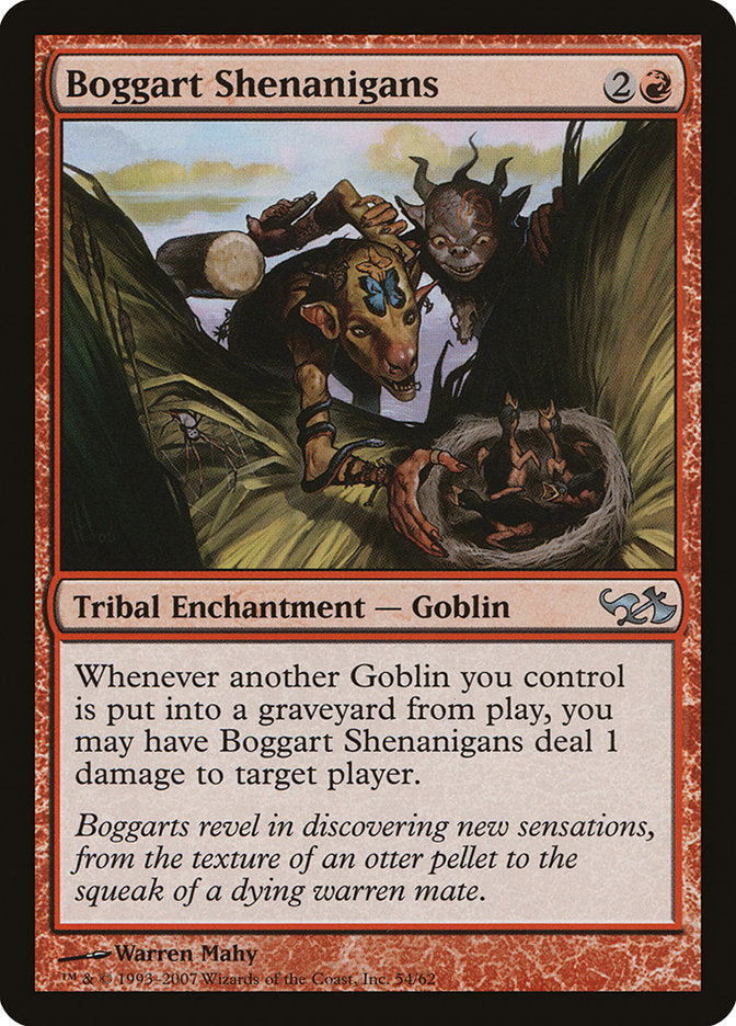 Boggart Shenanigans [Duel Decks: Elves vs. Goblins] | The CG Realm