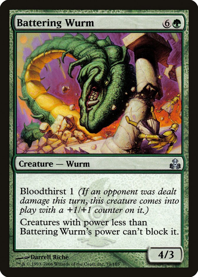 Battering Wurm [Guildpact] | The CG Realm