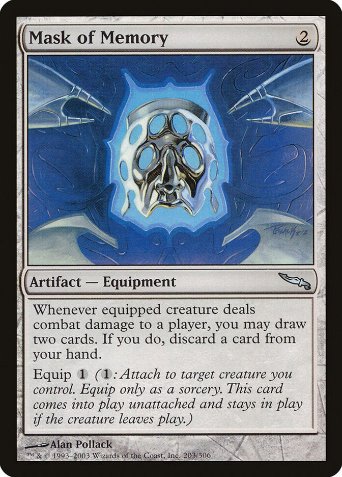 Mask of Memory [Mirrodin] | The CG Realm