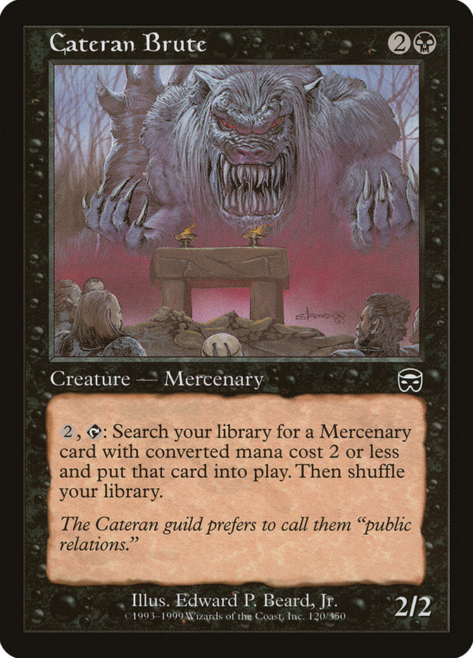 Cateran Brute [Mercadian Masques] | The CG Realm