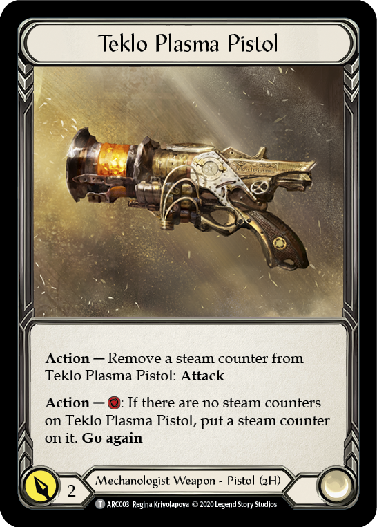 Azalea // Teklo Plasma Pistol [U-ARC039 // U-ARC003] (Arcane Rising Unlimited)  Unlimited Normal | The CG Realm