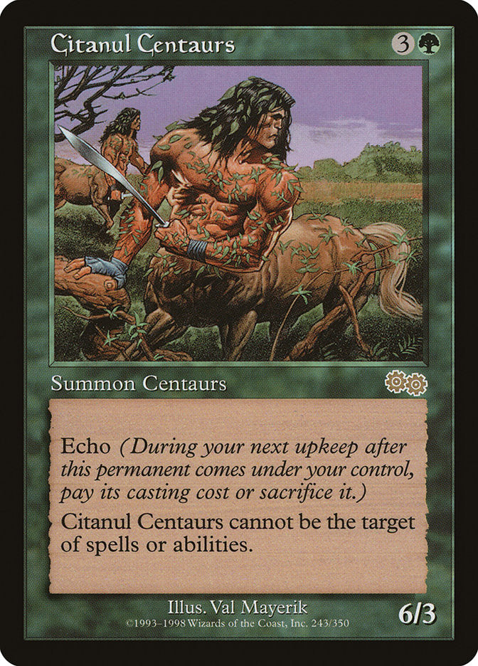 Citanul Centaurs [Urza's Saga] | The CG Realm