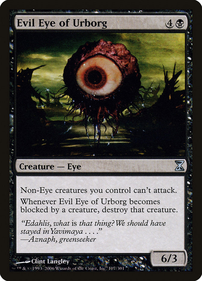 Evil Eye of Urborg [Time Spiral] | The CG Realm