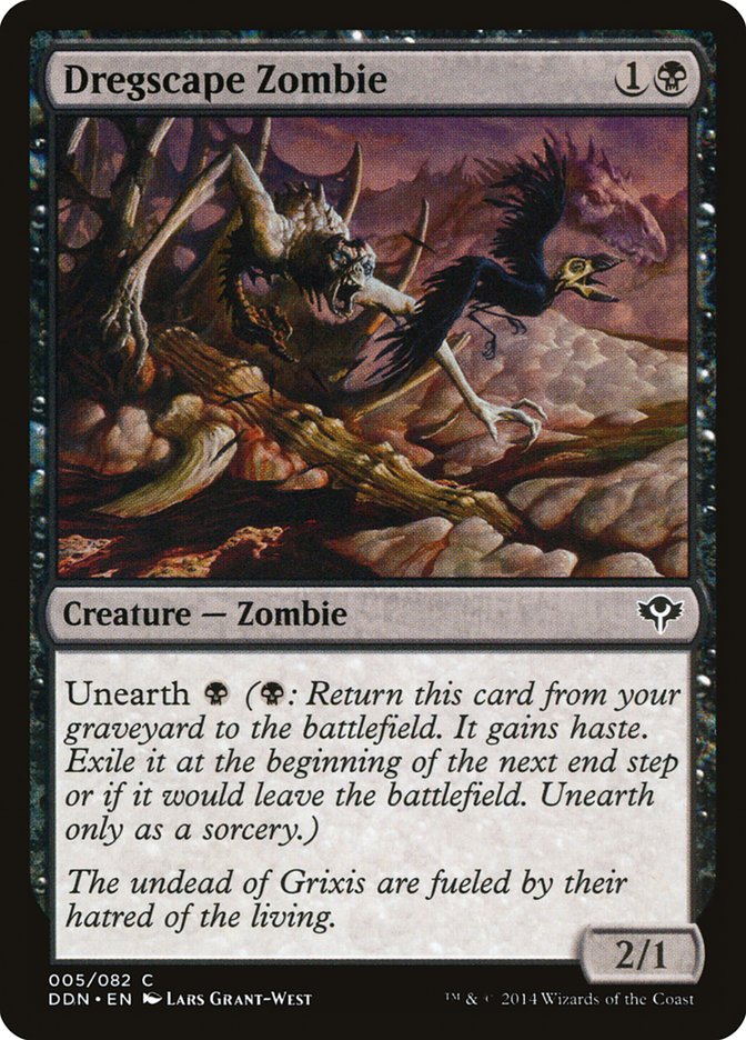 Dregscape Zombie [Duel Decks: Speed vs. Cunning] | The CG Realm