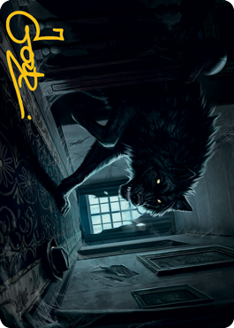 Primal Adversary Art Card (Gold-Stamped Signature) [Innistrad: Midnight Hunt Art Series] | The CG Realm