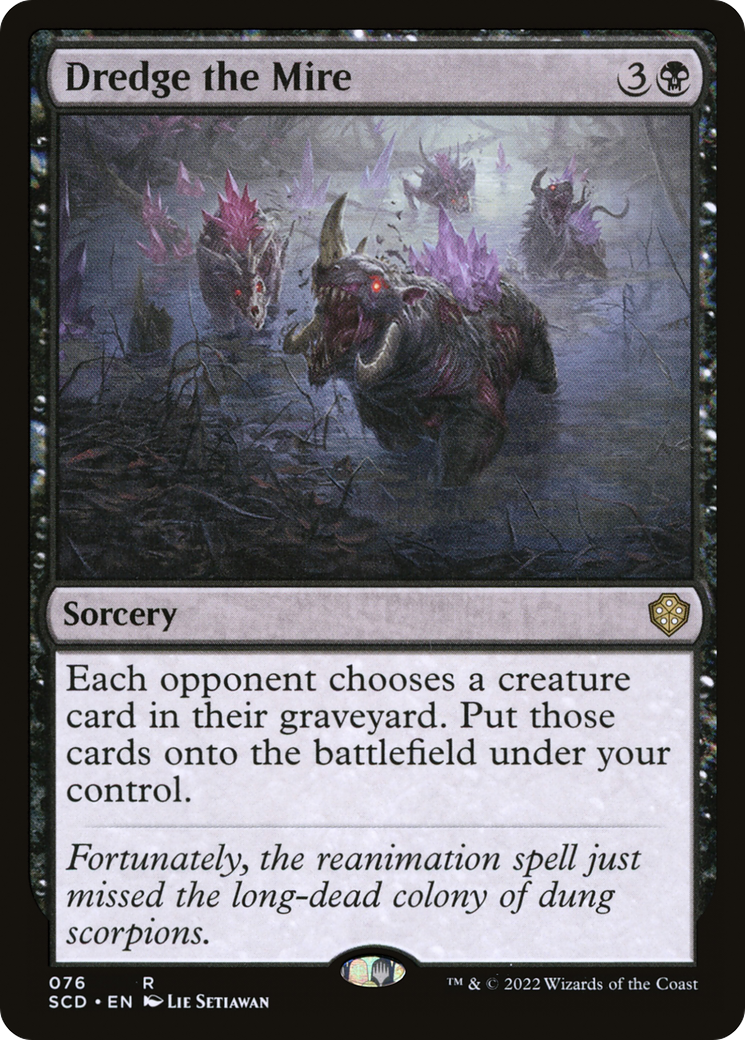 Dredge the Mire [Starter Commander Decks] | The CG Realm