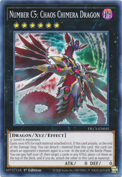 Number C5: Chaos Chimera Dragon [DLCS-EN045] Common | The CG Realm