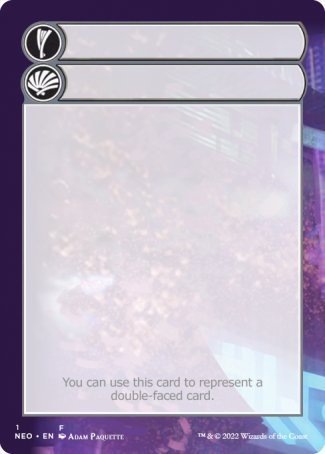 Helper Card (1/9) [Kamigawa: Neon Dynasty Tokens] | The CG Realm