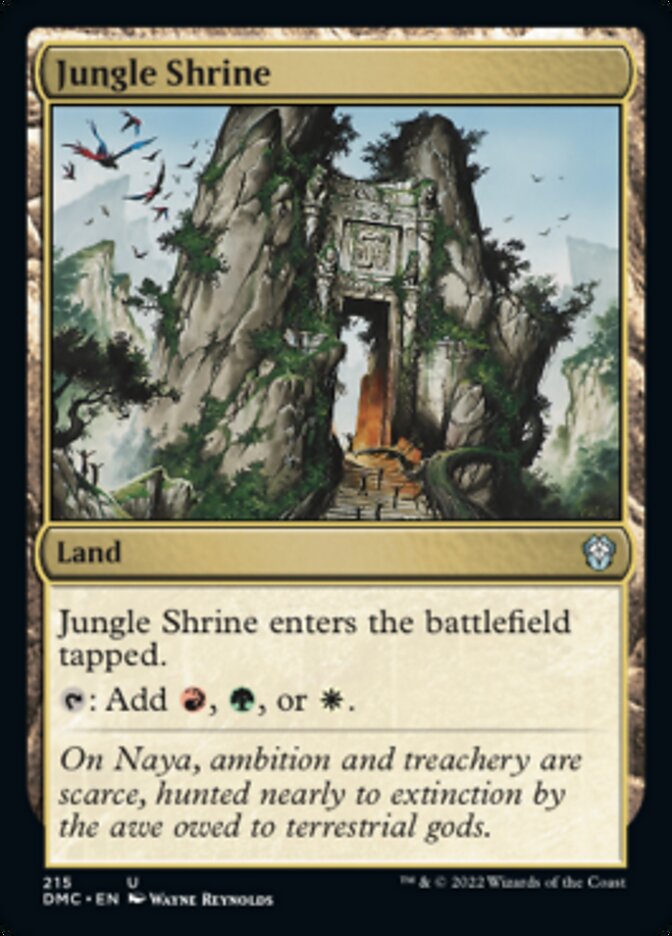 Jungle Shrine [Dominaria United Commander] | The CG Realm