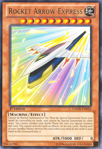 Rocket Arrow Express [GAOV-EN016] Rare | The CG Realm